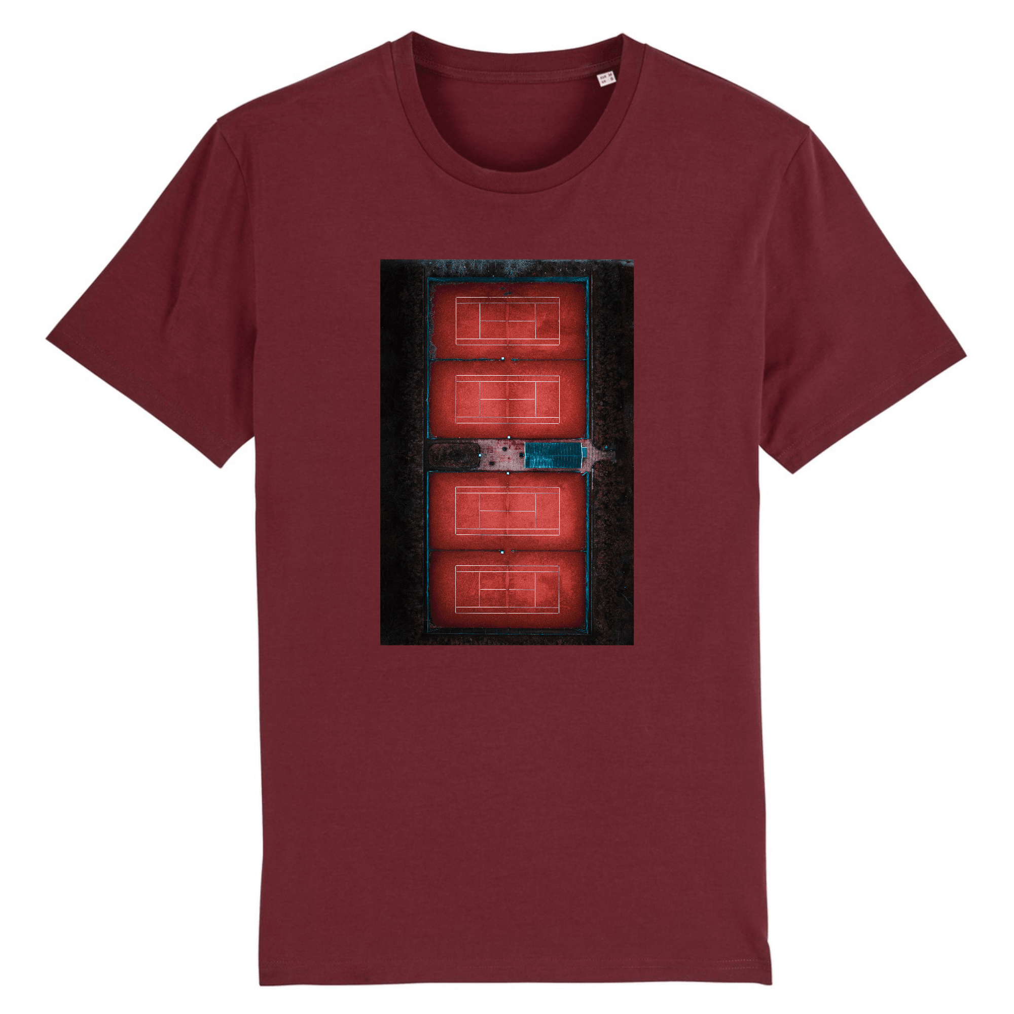 T-shirt Courts de Tennis terre battue dark Homme