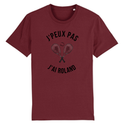 T-shirt J'peux pas j'ai Roland Raquettes Homme