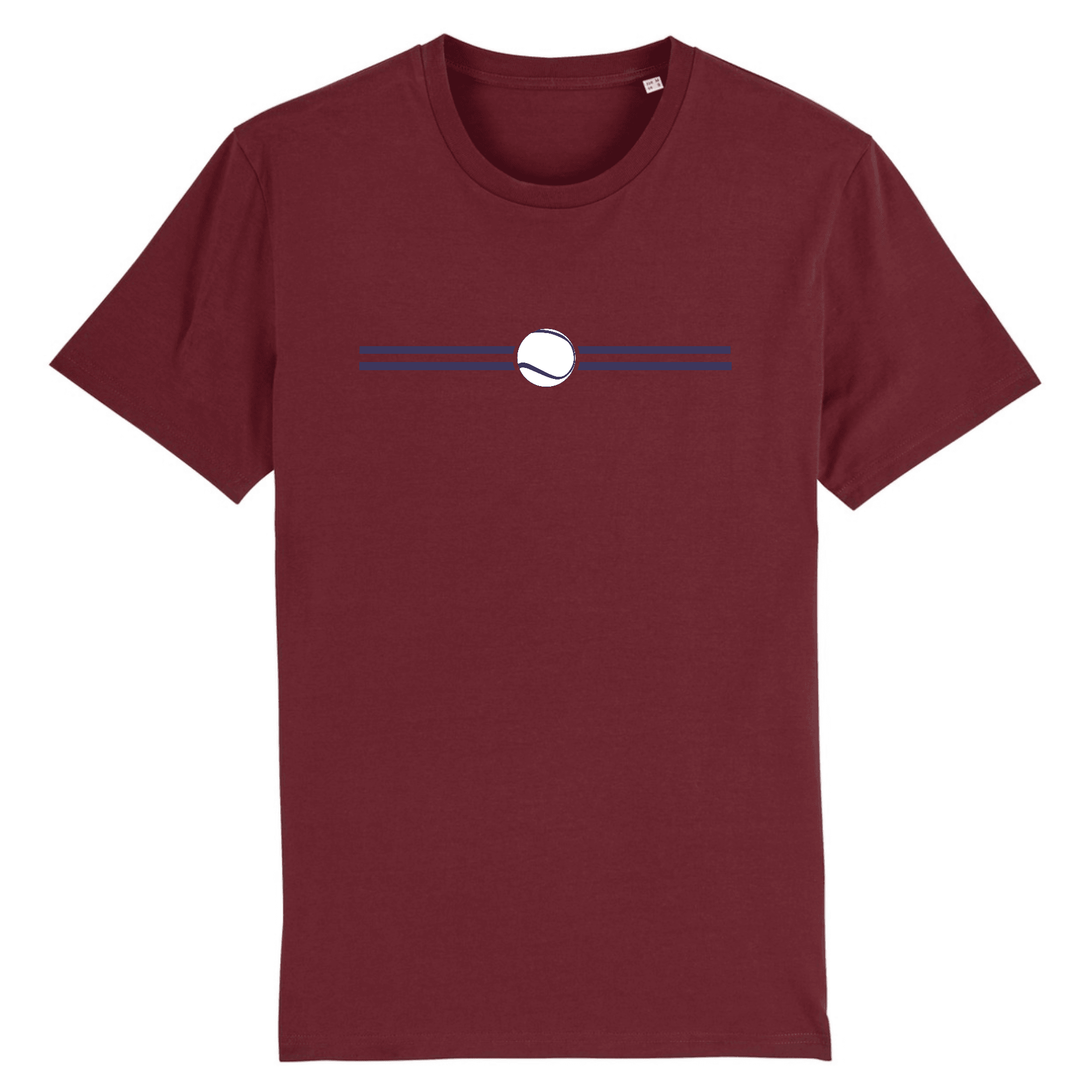 T-shirt Balle de tennis blanche Homme