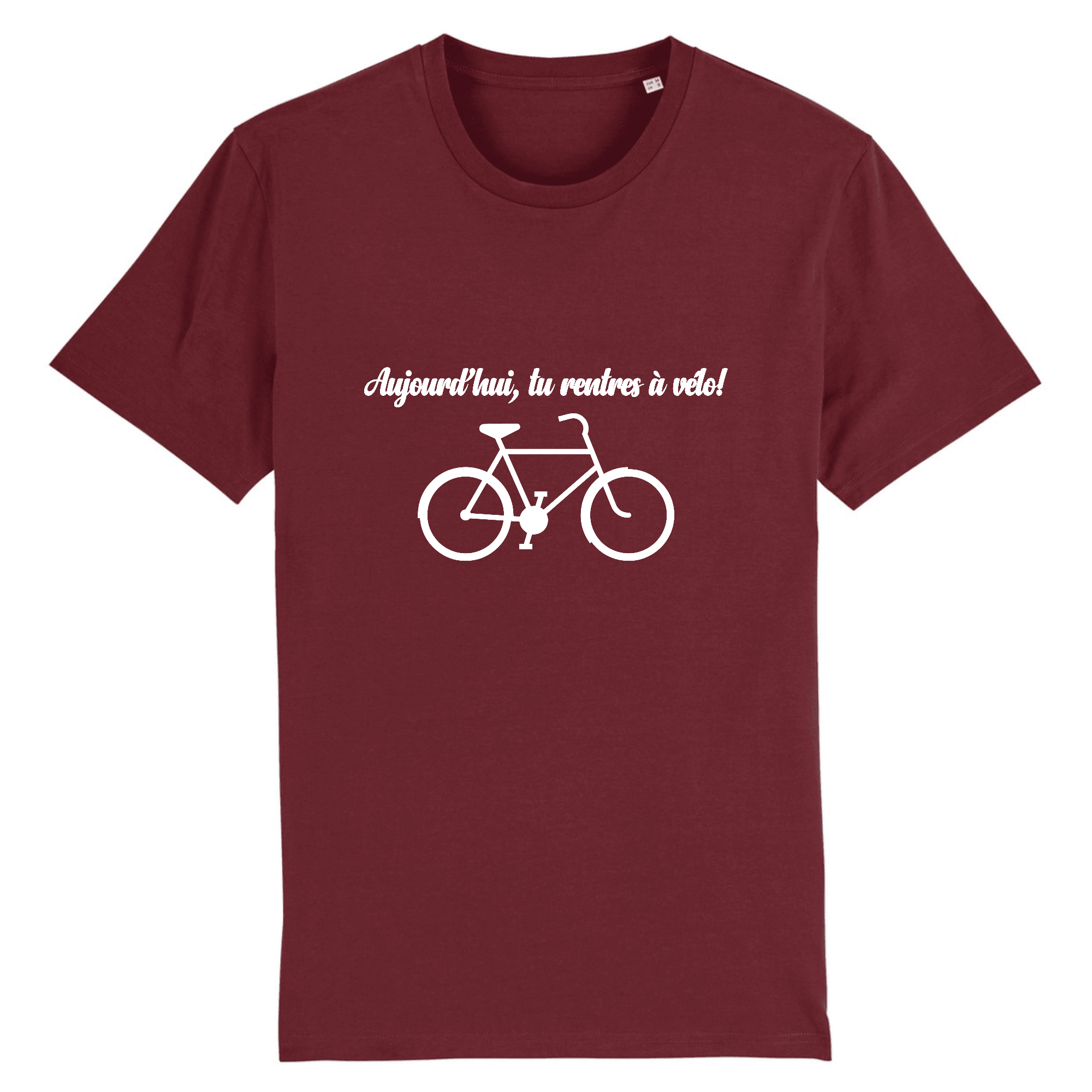 T-shirt Tu rentres à vélo Homme