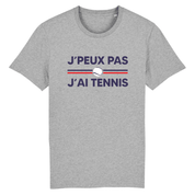 T-shirt J'peux pas j'ai tennis Balle blanche Homme