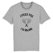 T-shirt J'peux pas j'ai Roland Raquettes Homme