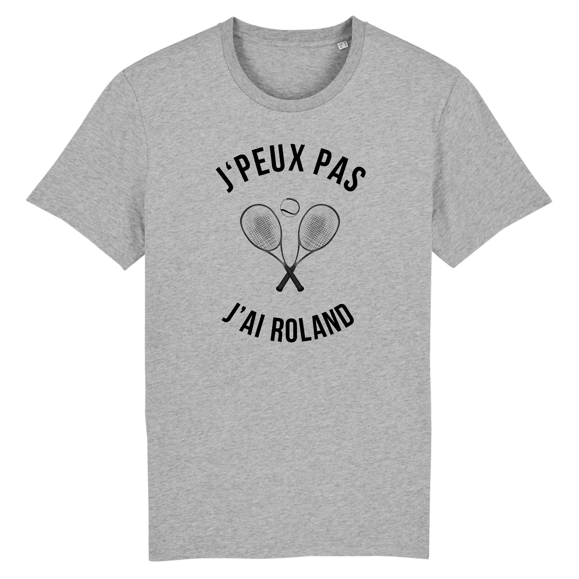 T-shirt J'peux pas j'ai Roland Raquettes Homme