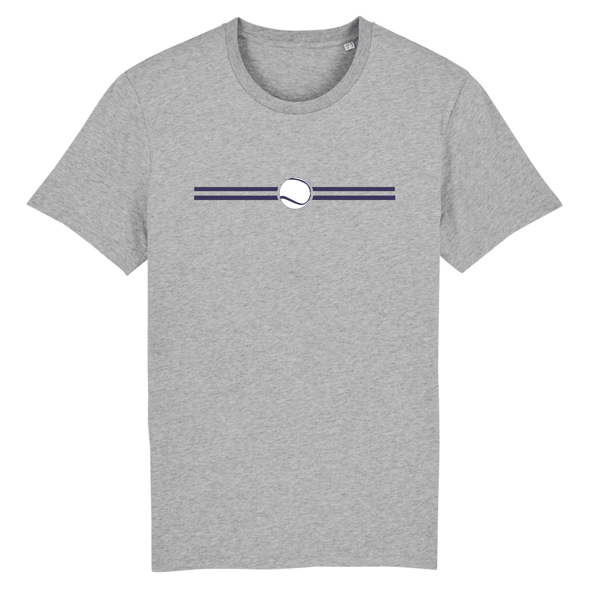 T-shirt Balle de tennis blanche Homme