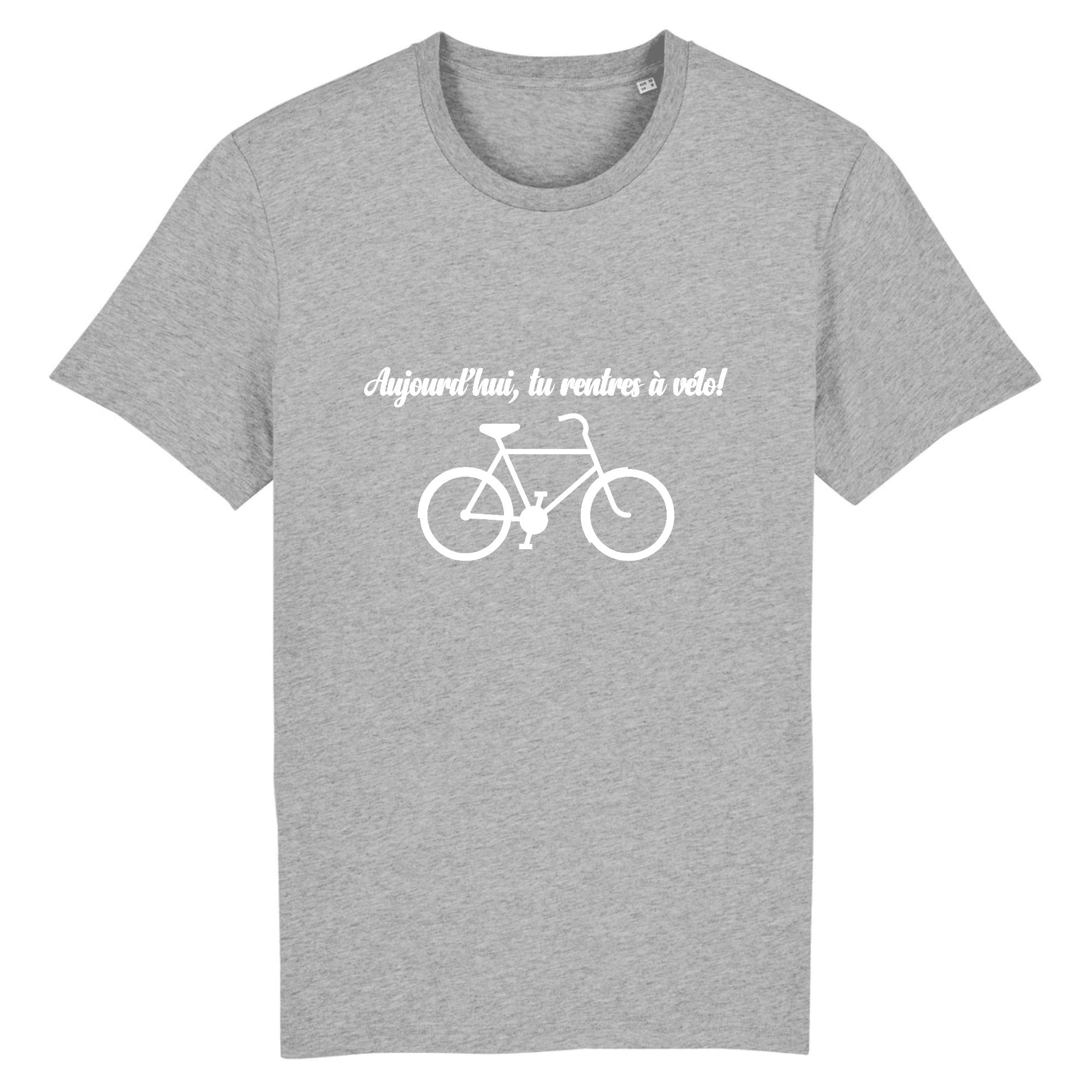 T-shirt Tu rentres à vélo Homme