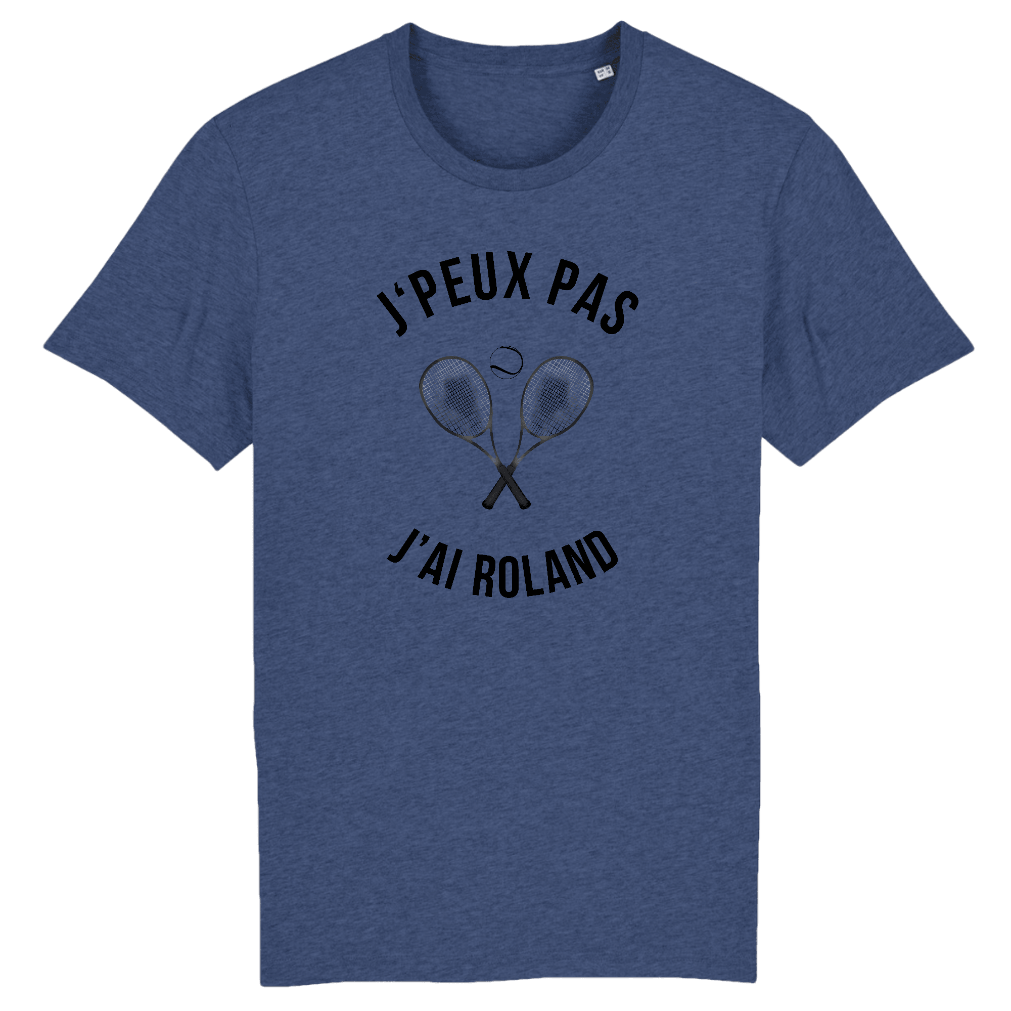 T-shirt J'peux pas j'ai Roland Raquettes Homme