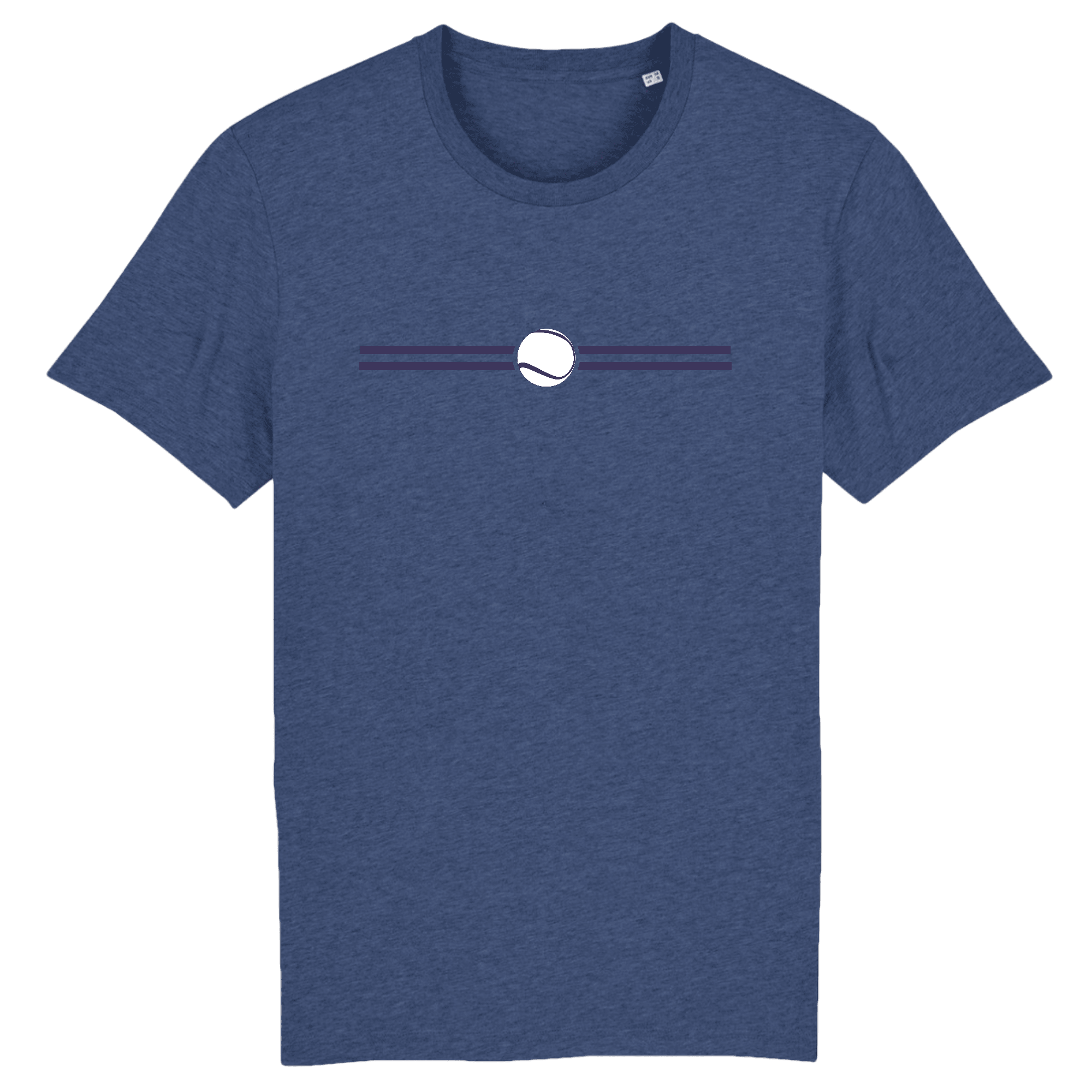 T-shirt Balle de tennis blanche Homme