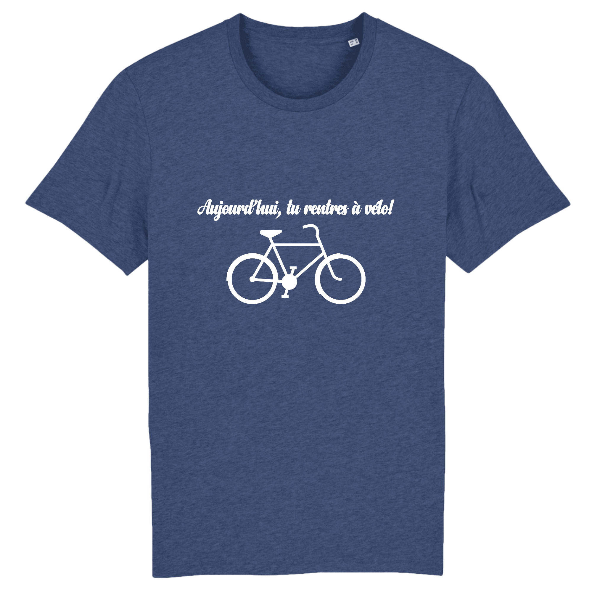 T-shirt Tu rentres à vélo Homme