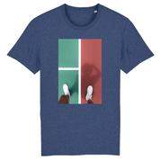 T-shirt Terrain tennis rouge & vert Homme