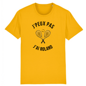 T-shirt J'peux pas j'ai Roland Raquettes Homme