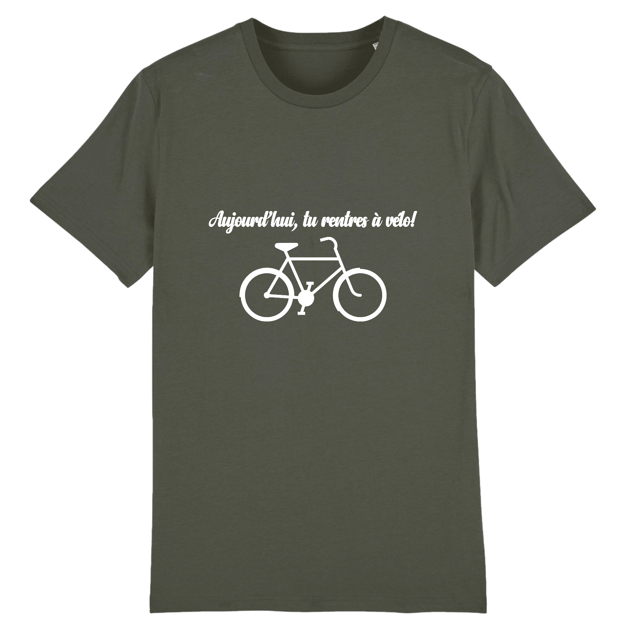 T-shirt Tu rentres à vélo Homme