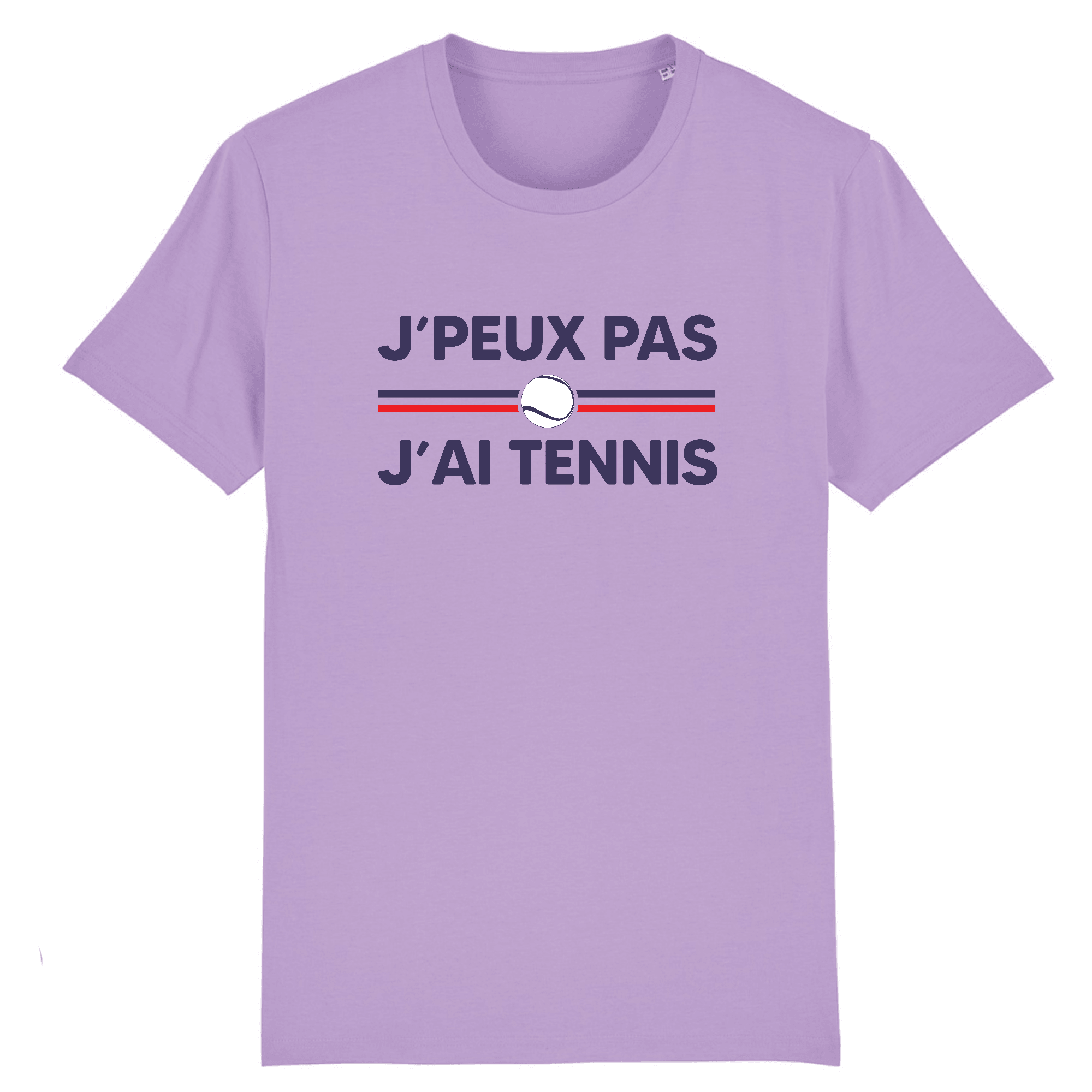 T-shirt J'peux pas j'ai tennis Balle blanche Homme