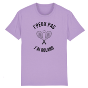 T-shirt J'peux pas j'ai Roland Raquettes Homme