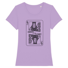 Charger l&#39;image dans la galerie, T-shirt carte Queen of the court Femme

