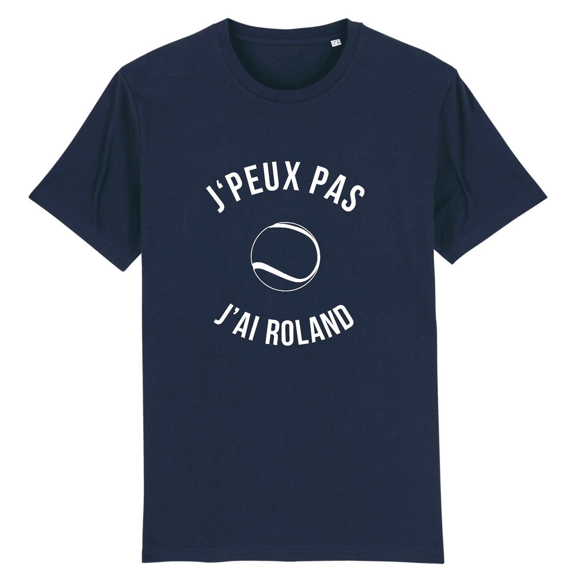 T-shirt J'peux pas j'ai Roland blanc Homme