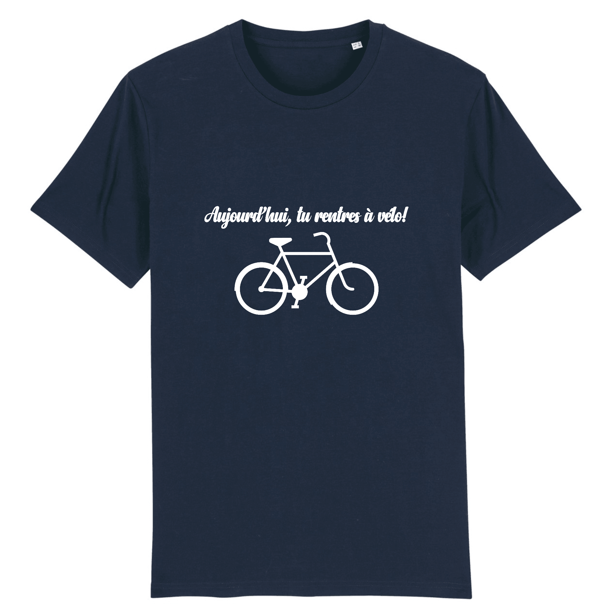 T-shirt Tu rentres à vélo Homme