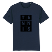 T-shirt Lettres TENNIS noir Homme