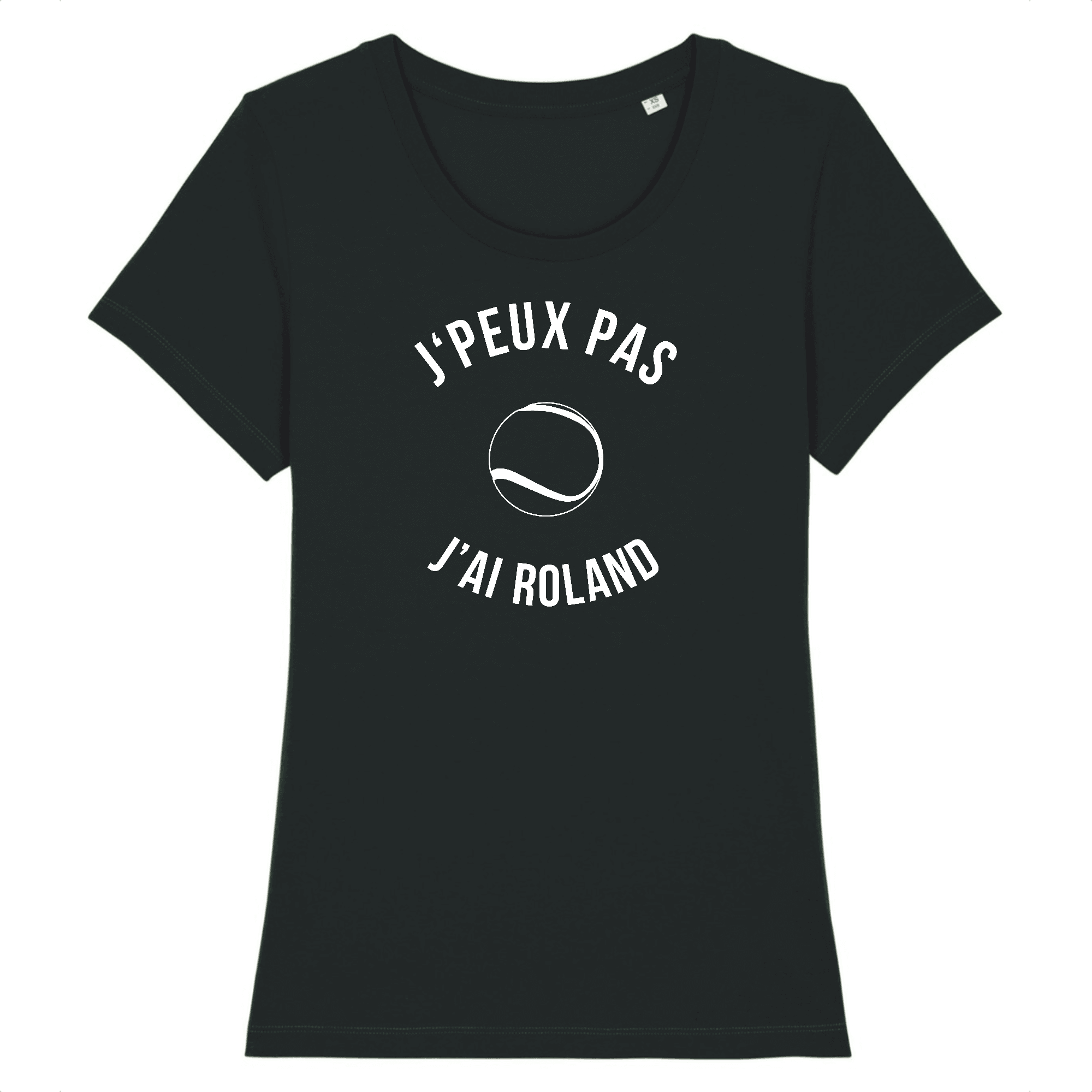 T-shirt J'peux pas j'ai Roland Blanc Femme