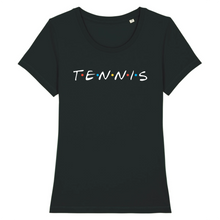 Charger l&#39;image dans la galerie, T-shirt Tennis friends blanc Femme

