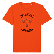 T-shirt J'peux pas j'ai Roland Raquettes Homme