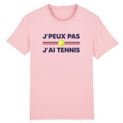 T-shirt J'peux pas j'ai tennis Balle jaune Homme