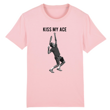 Charger l&#39;image dans la galerie, T-shirt Kiss my ace Noir Blanc Homme
